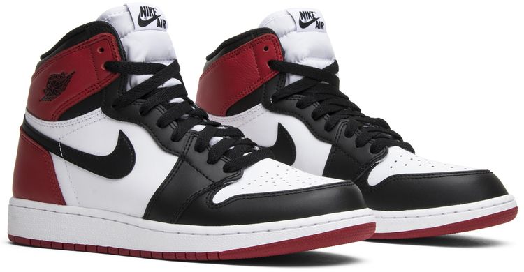 Air Jordan 1 Retro BG Black Toe 2016