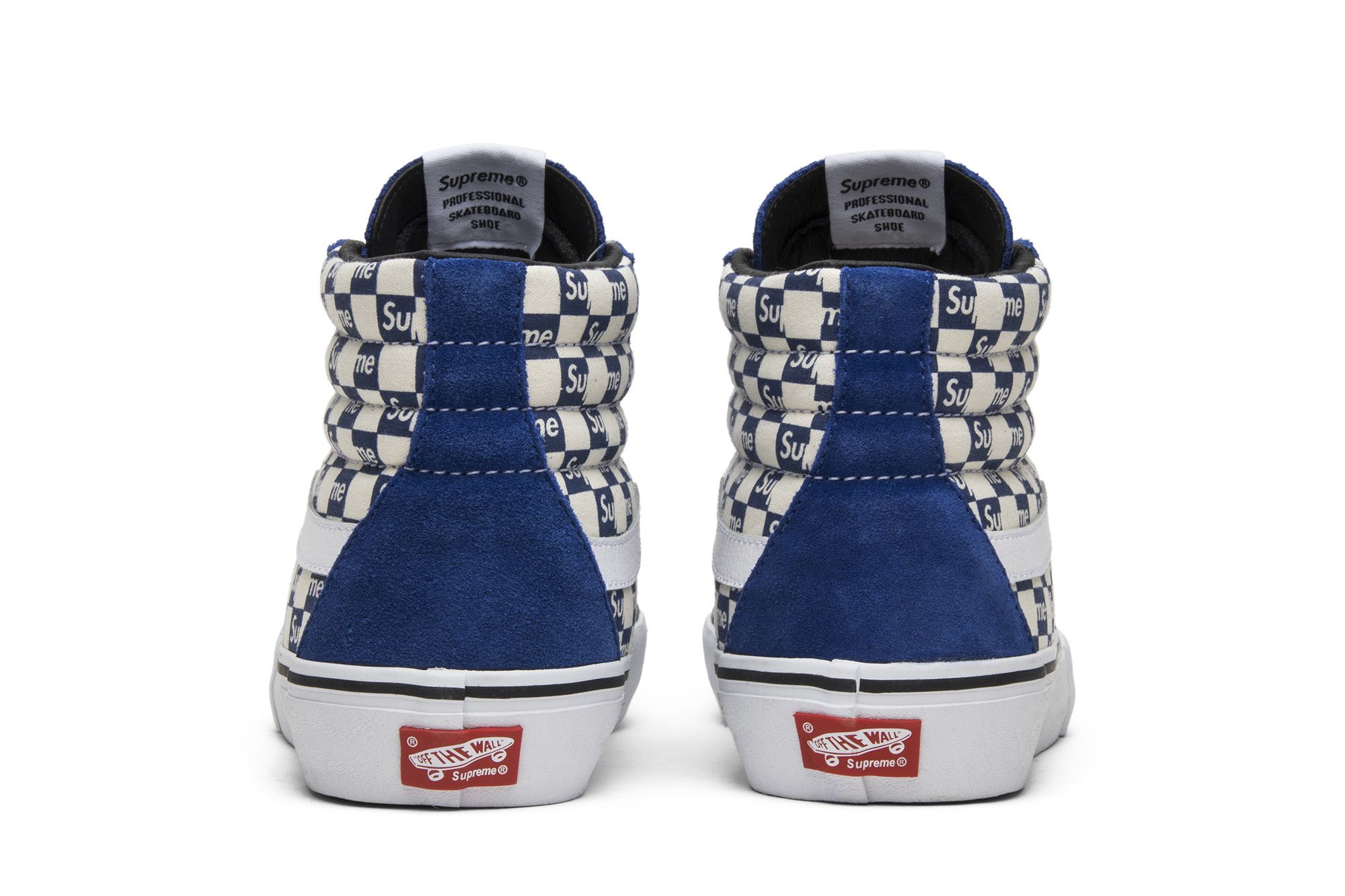 いいスタイル 'Checkered Pro Sk8-Hi x Supreme Buy Blue' GOAT | VN0A38Z3JLX - 靴
