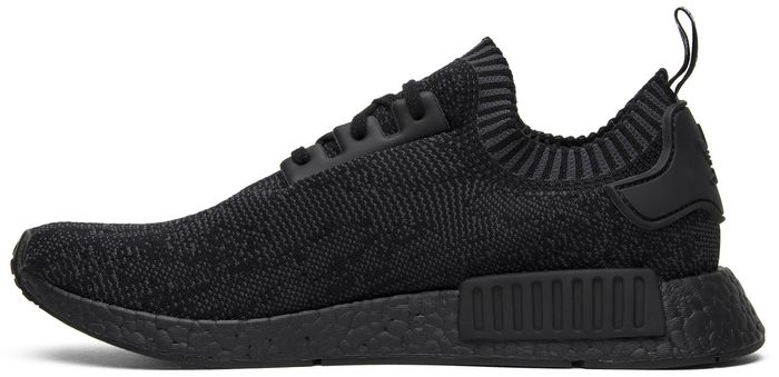 nmd r1 primeknit pitch black