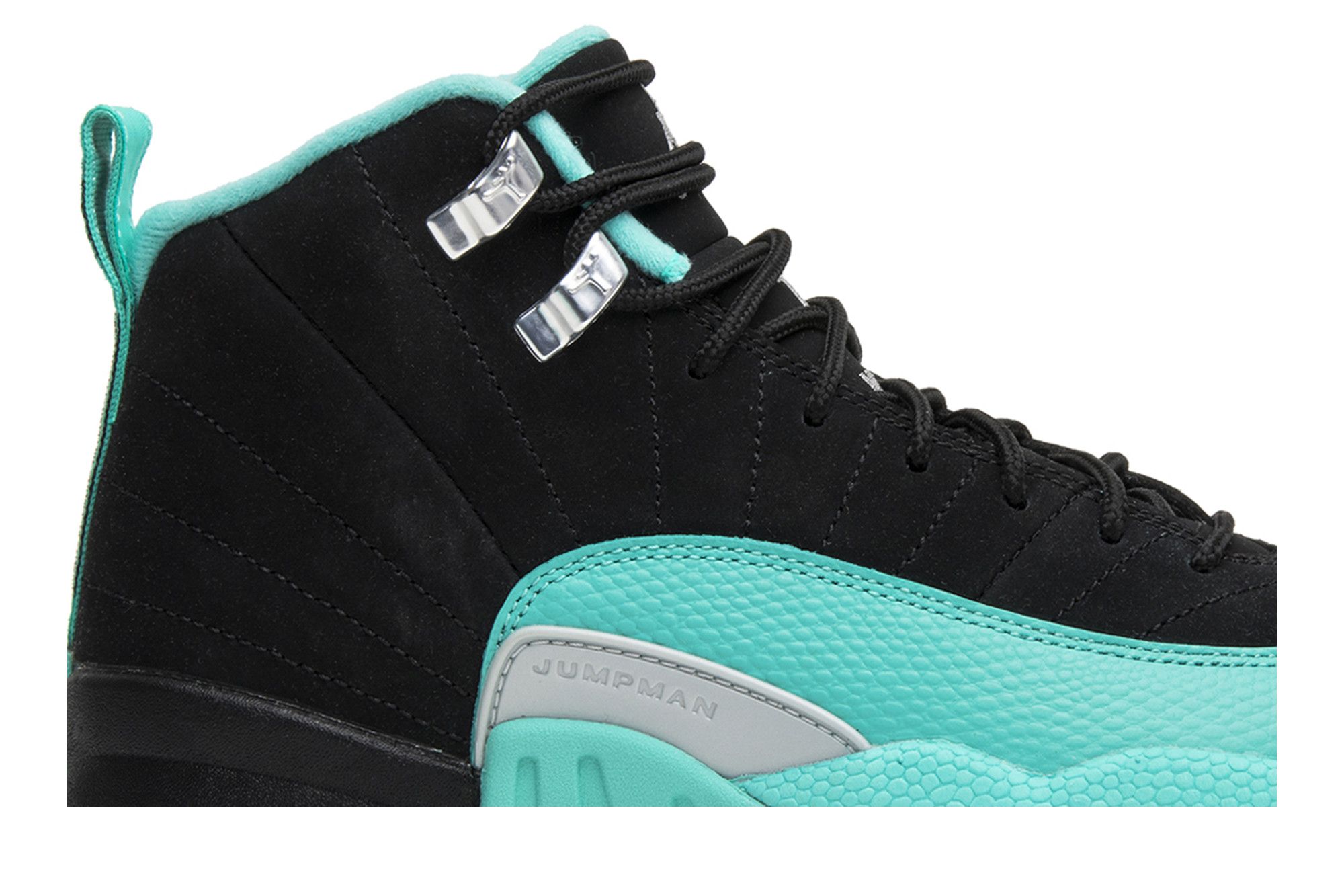 Jordan retro 12 teal and black top