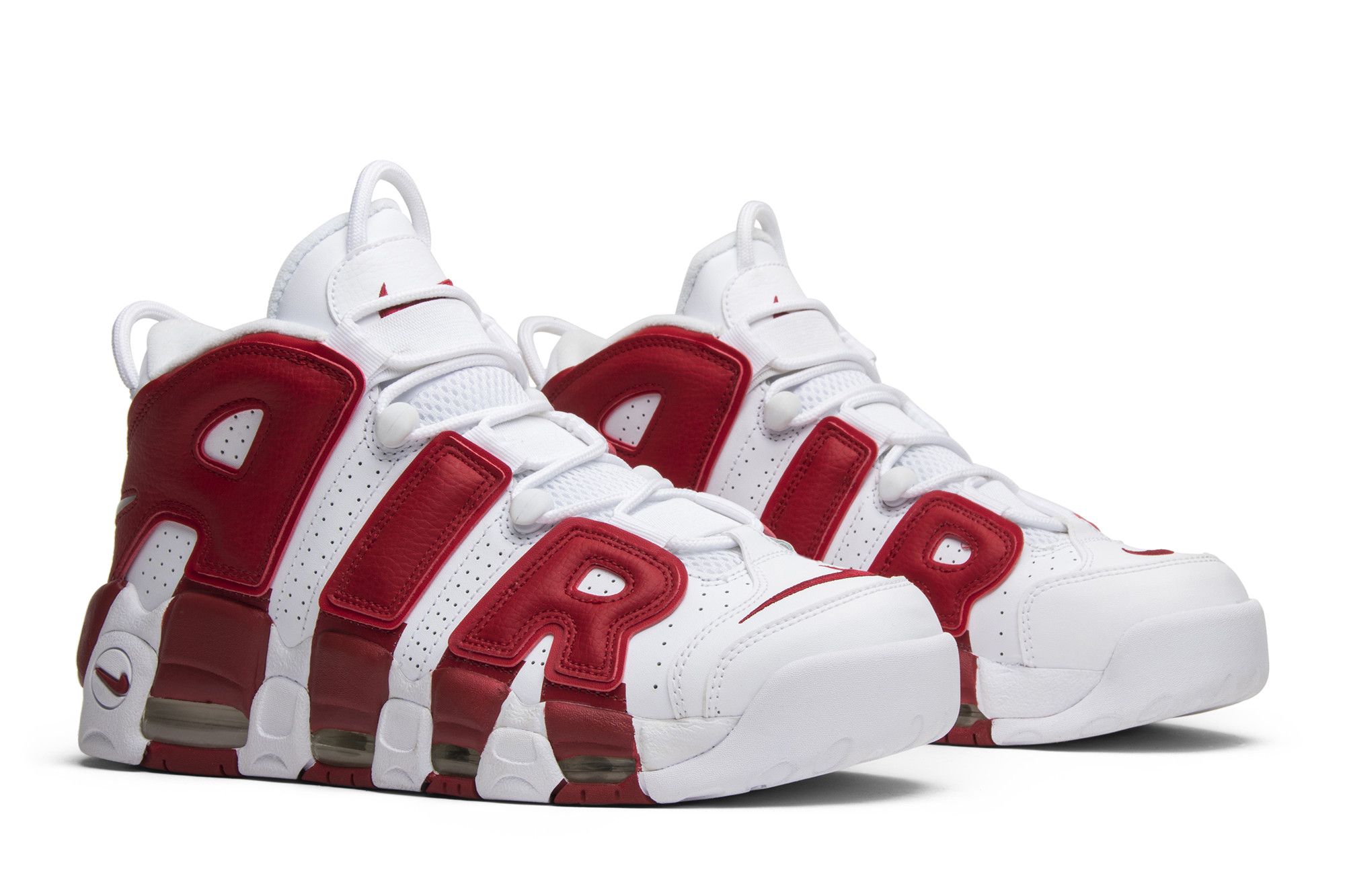Size 11.5 Air More Uptempo 'White Red'
