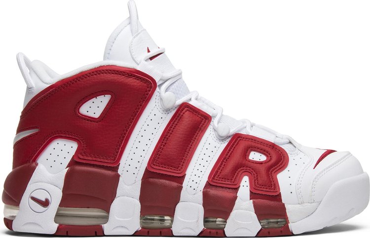 Air More Uptempo 'White Red'