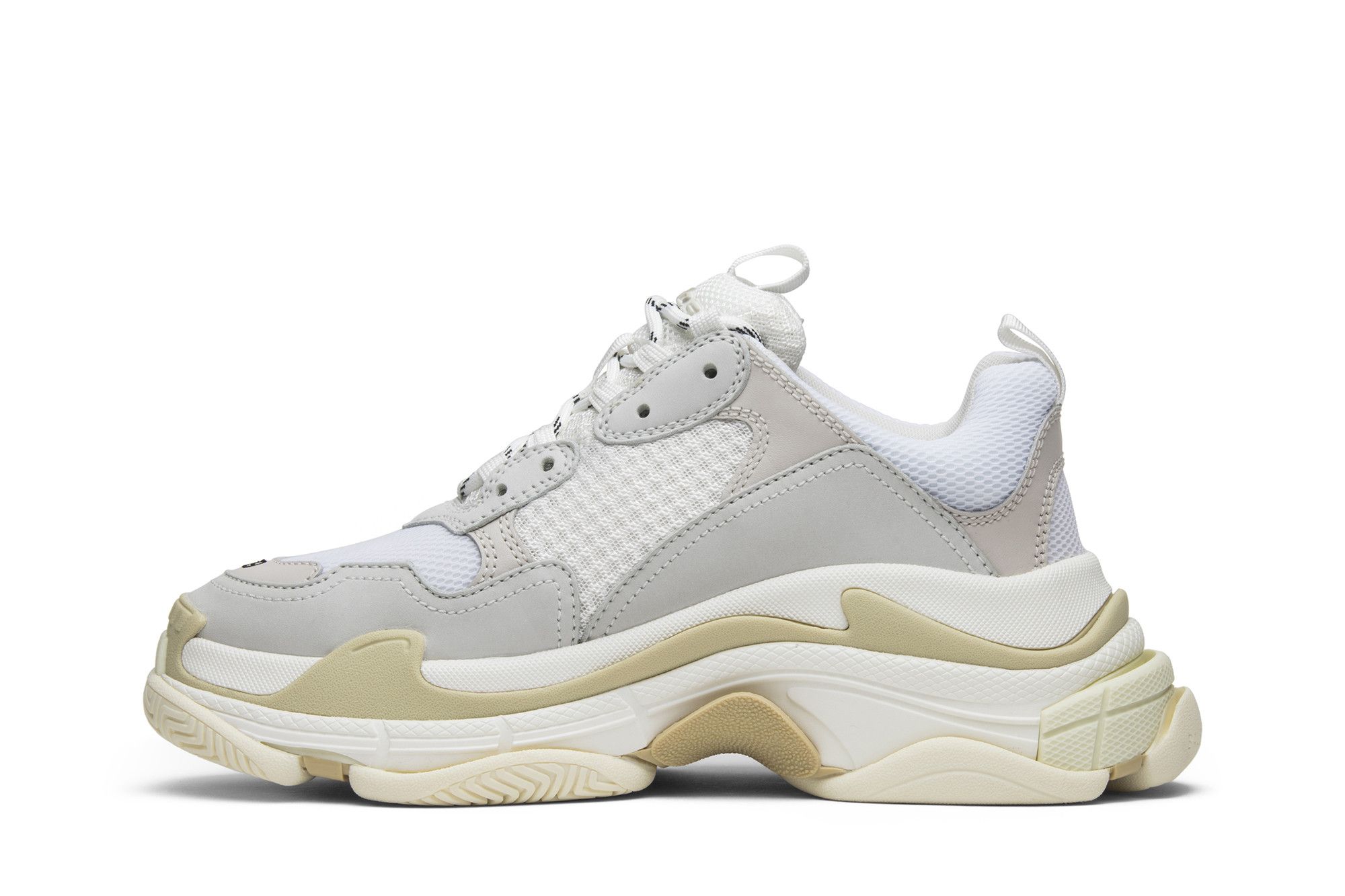 Balenciaga triple s white 2018 on sale