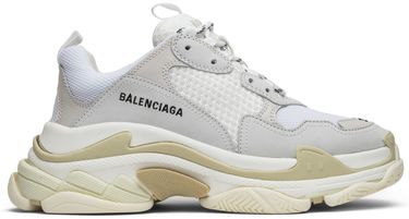 balenciaga triple white speed trainer