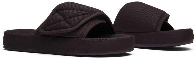 Yeezy Season 6 Nylon Slipper Oxblood