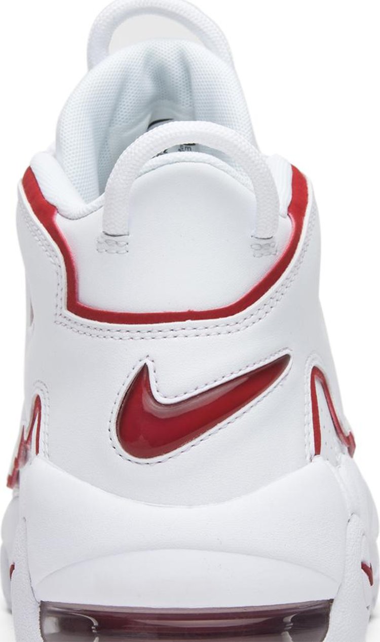 Air More Uptempo White Varsity Red 2018