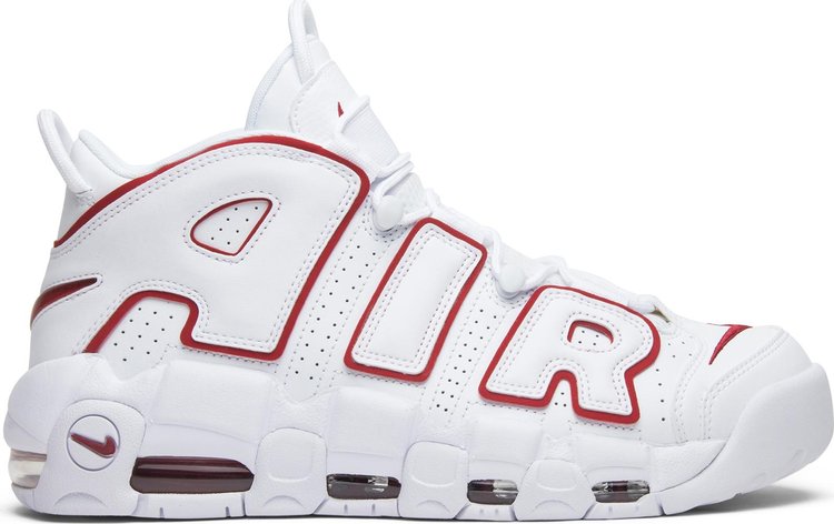 Air More 'White Red' 2018 GOAT
