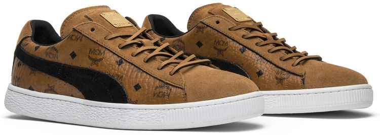MCM x Puma Suede Buckthorn Brown