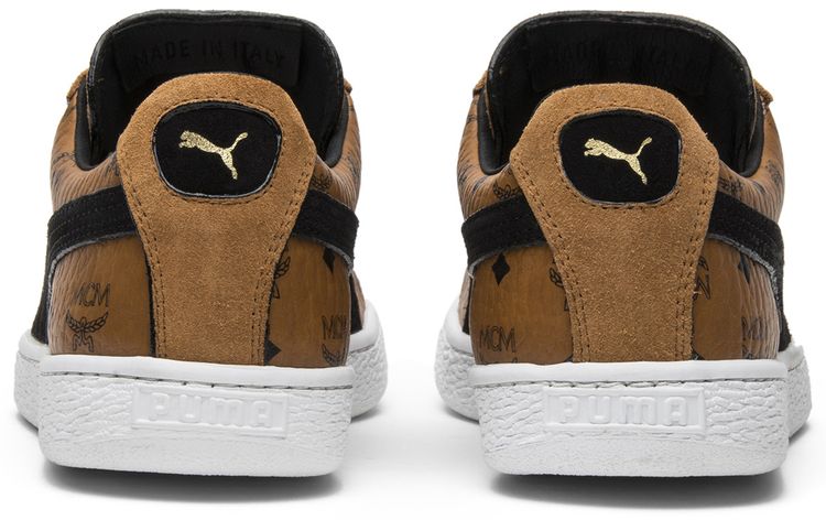 MCM x Puma Suede Buckthorn Brown