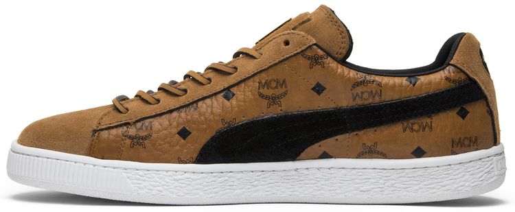 MCM x Puma Suede Buckthorn Brown