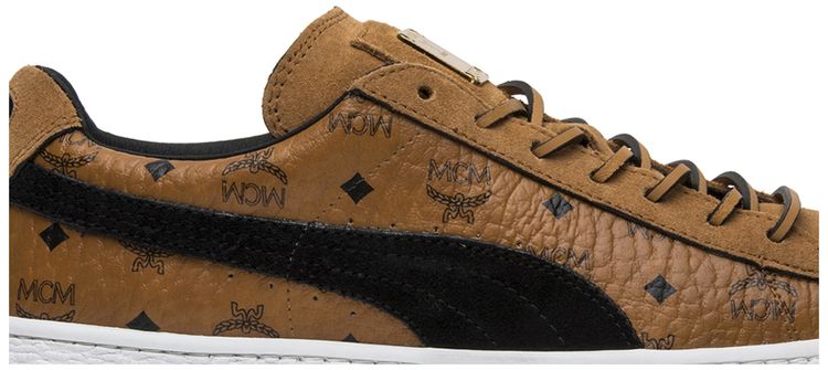 MCM x Puma Suede Buckthorn Brown