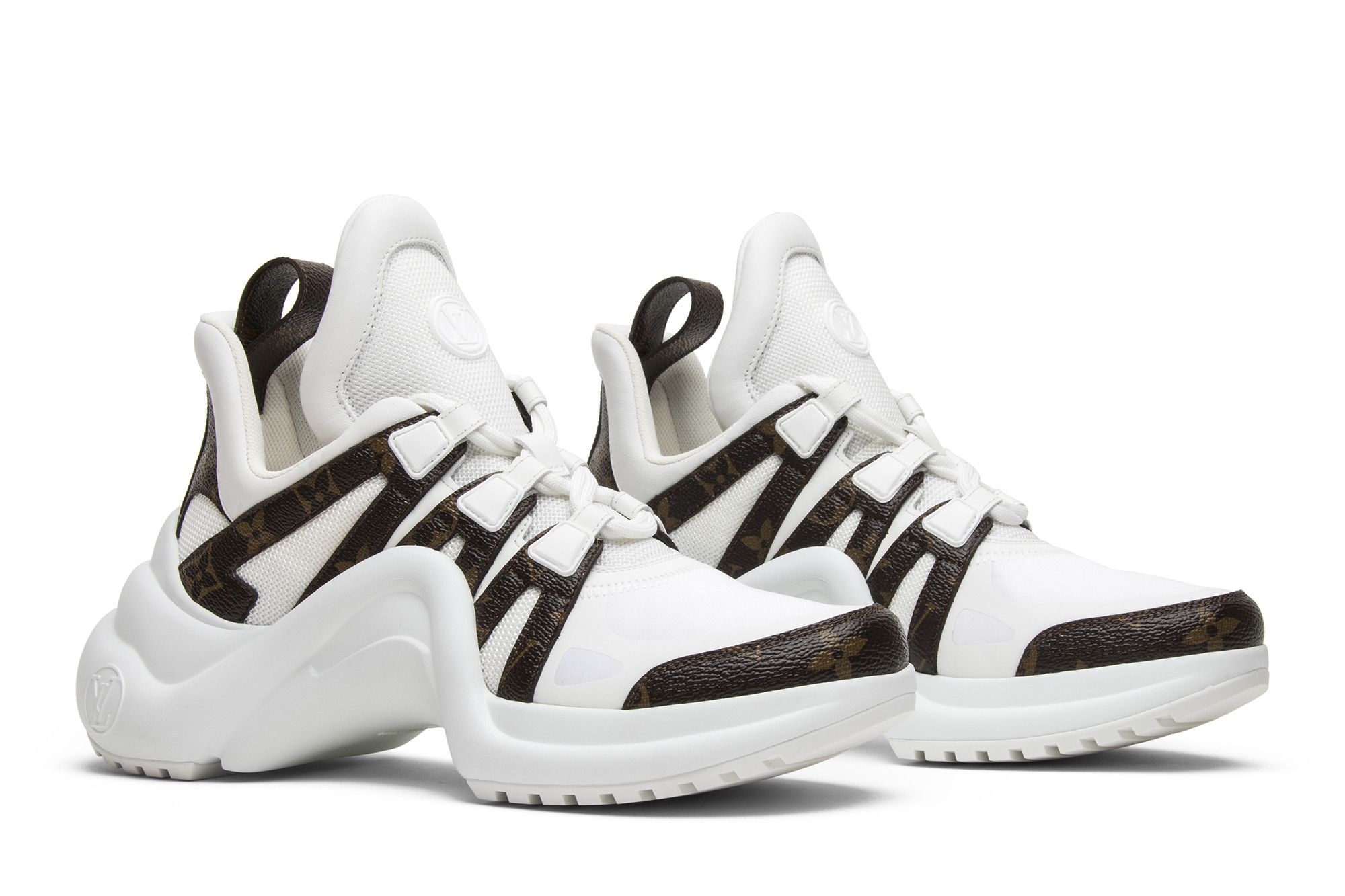 Louis vuitton archlight black and white top