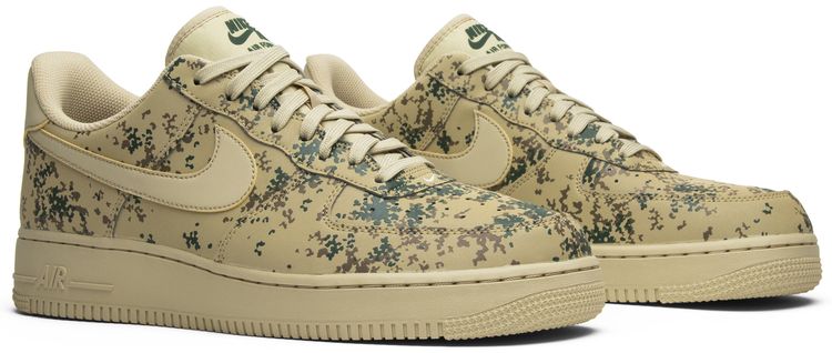 Nike Air Force 1 Gold Reflective Camo