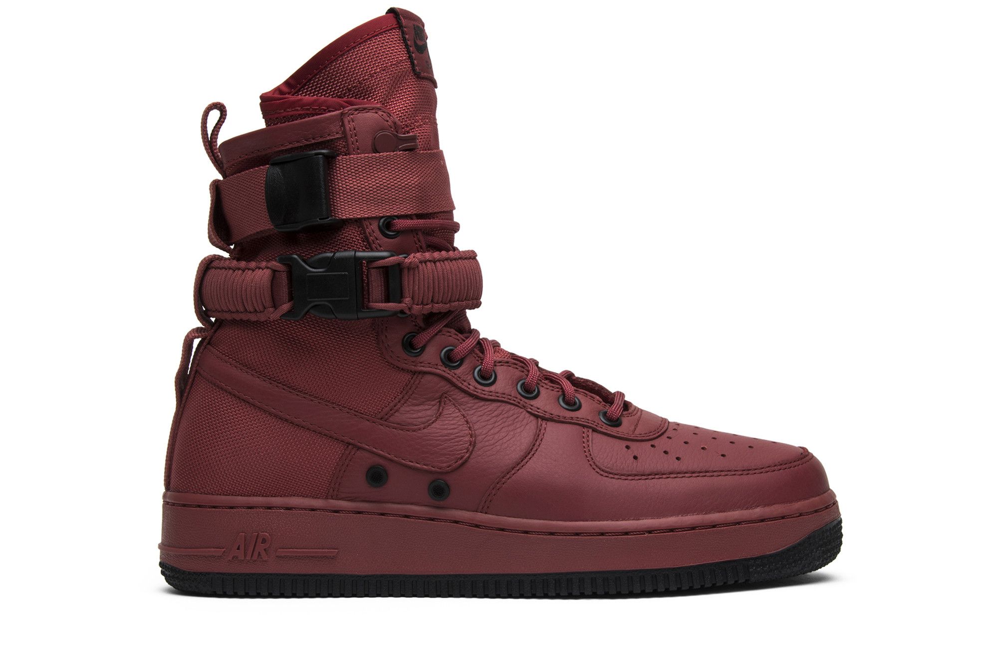 Nike sf af1 burgundy outlet