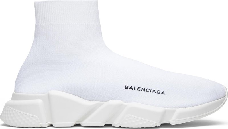 Buy Balenciaga Wmns Speed Trainer Mid 'Triple White' - 458653 W05G0 ...