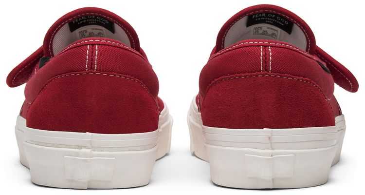 Fear of God x Vans Slip On 47 DX Collection 2 Red