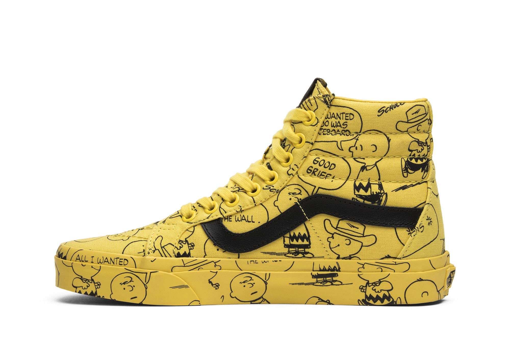 Peanuts yellow vans discount