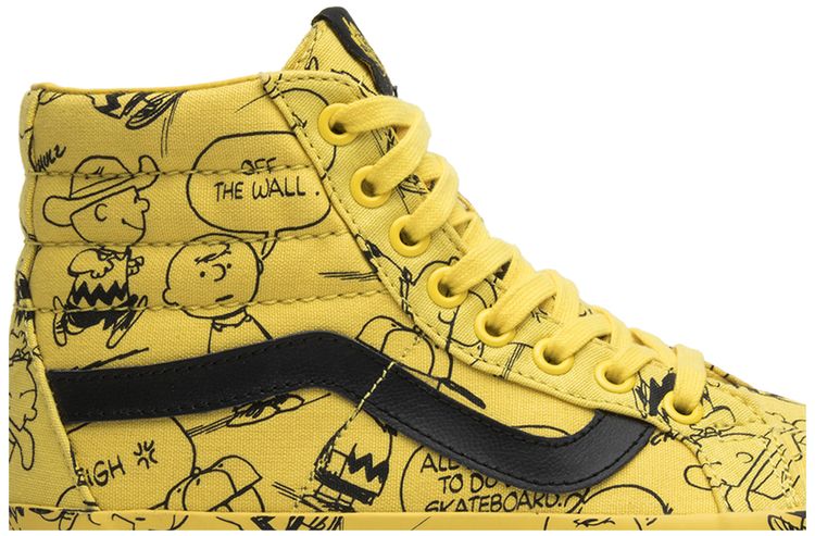 Peanuts x Vans Sk8 Hi Charlie Brown Maize