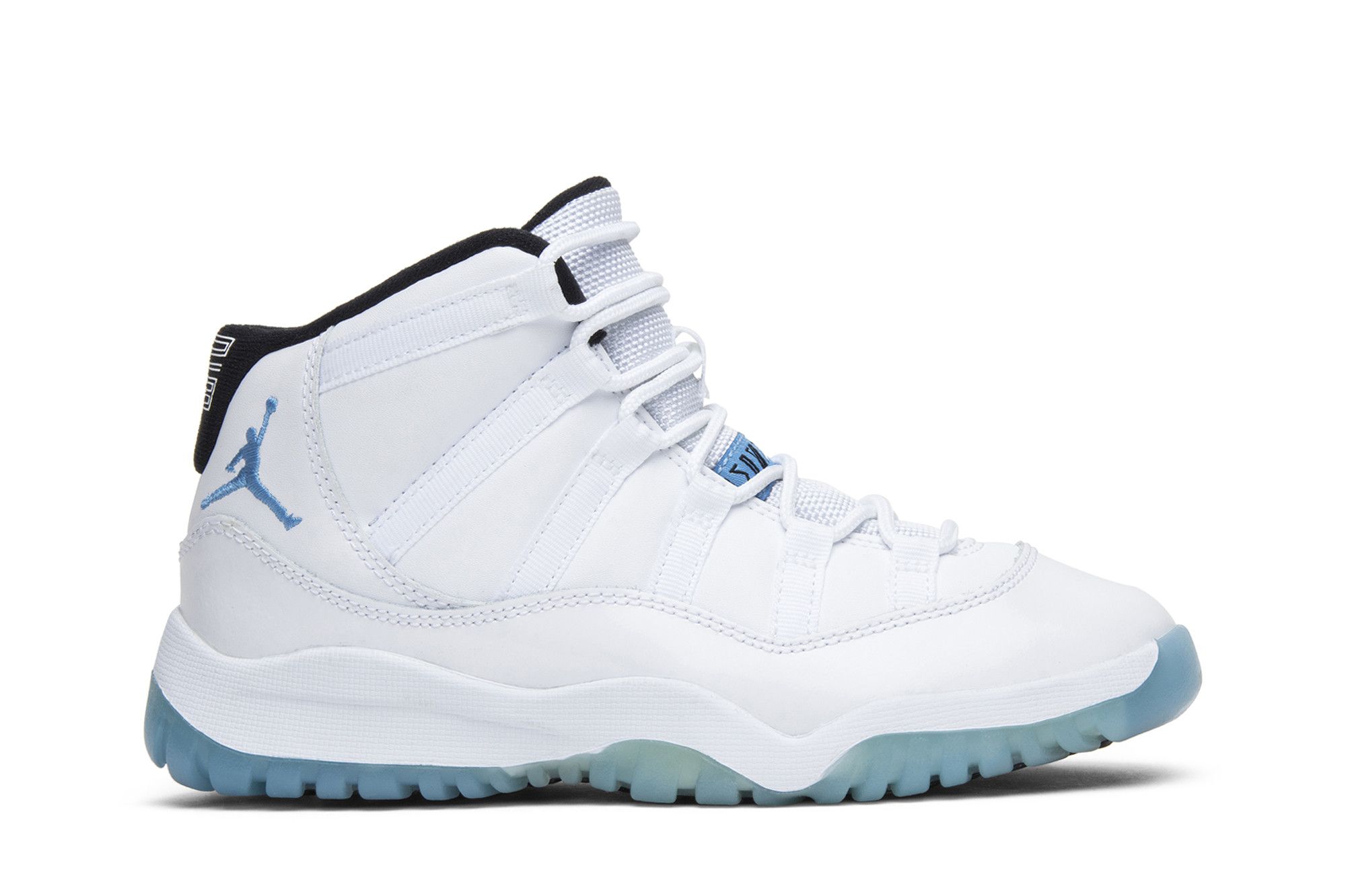 White and blue jordans cheap 11