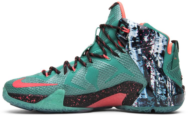 Nike LeBron 12 Xmas Akron Birch
