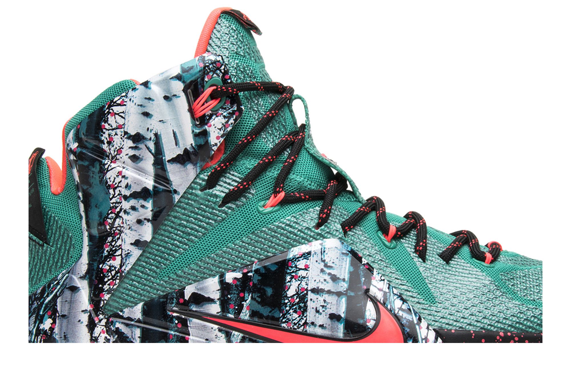 Buy LeBron 12 Xmas Akron Birch 707558 363 GOAT