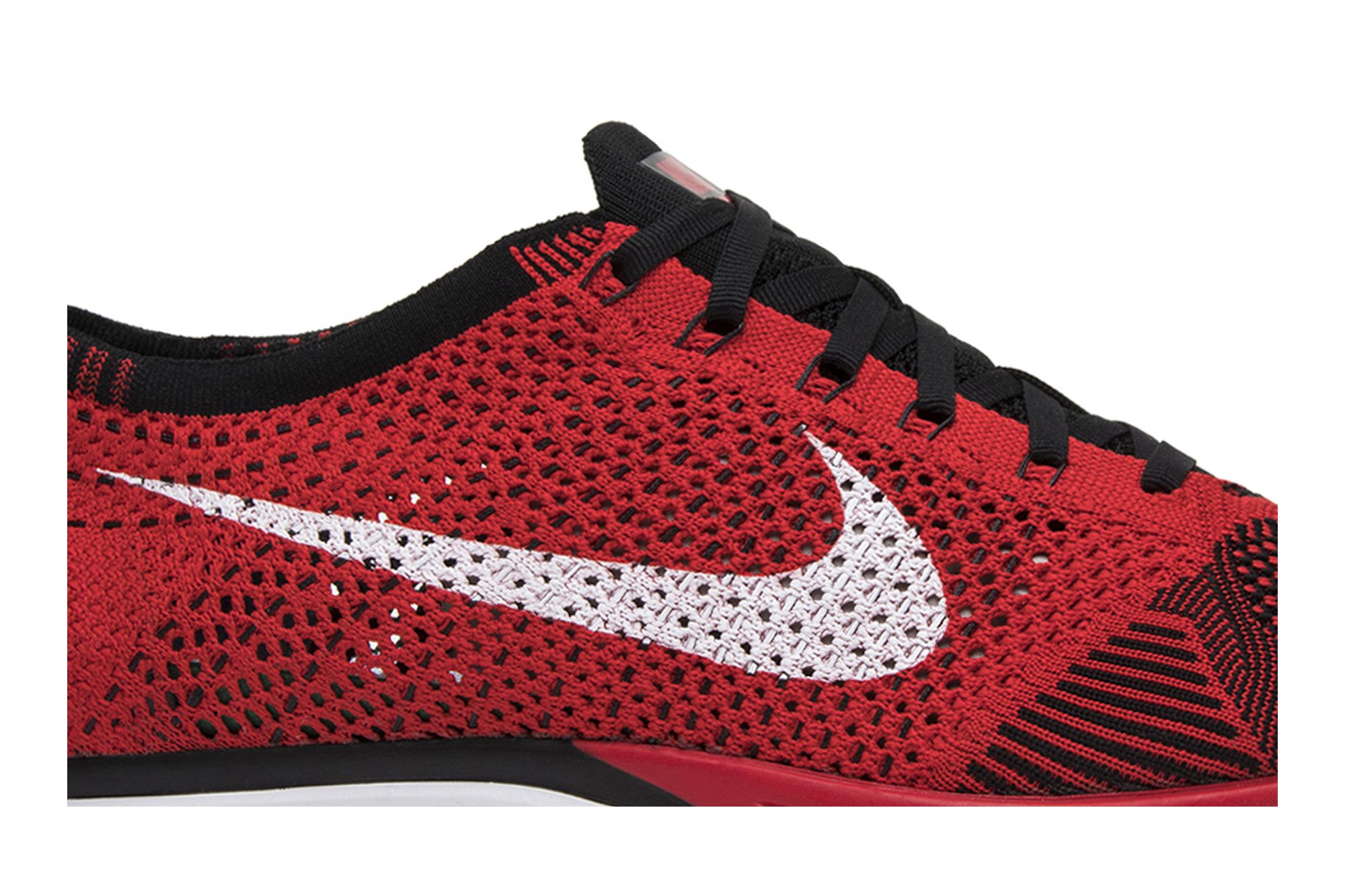 Red flyknit racer clearance