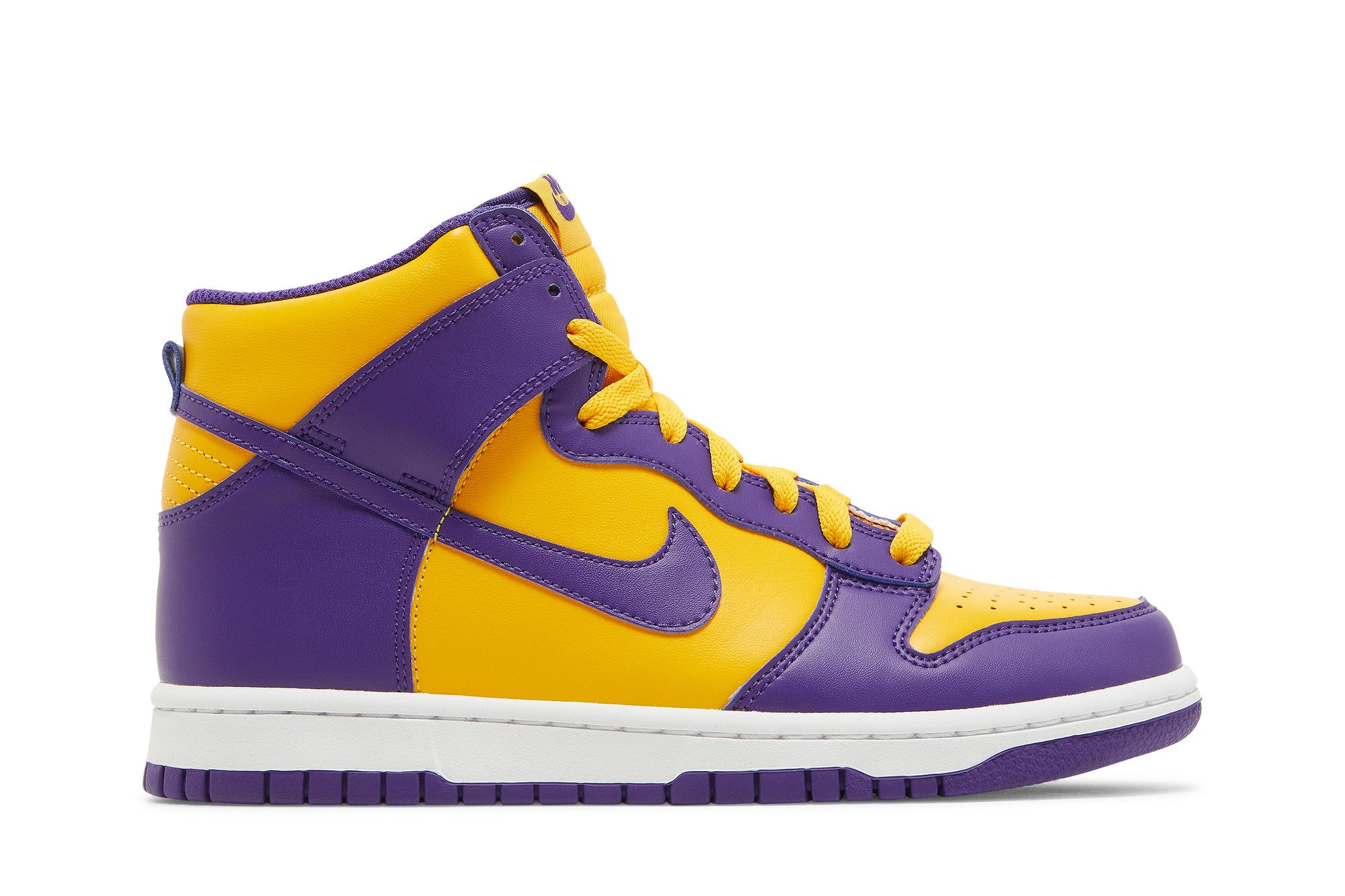 Buy Nike Dunk High GS 'Lakers' - DZ4454 500 | GOAT
