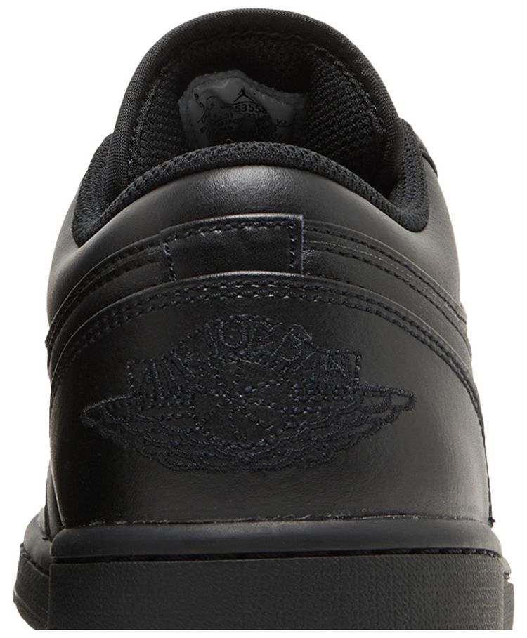 Air Jordan 1 Low Triple Black 2022