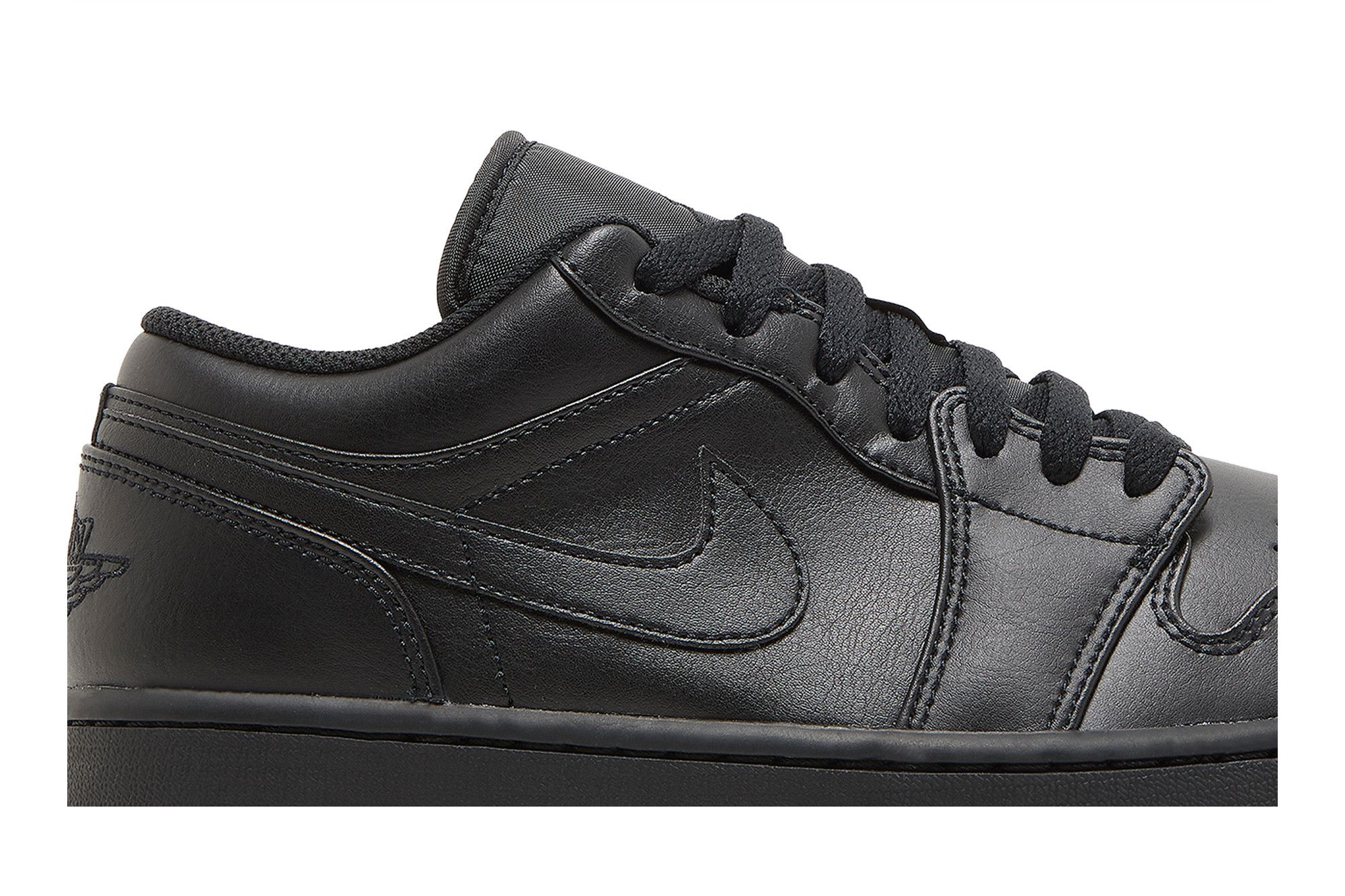 Nike Air Jordan 1 ブラック レザー Buy Air Jordan 1 Low 'Triple Black' 2022 - 553558 093 | GOAT