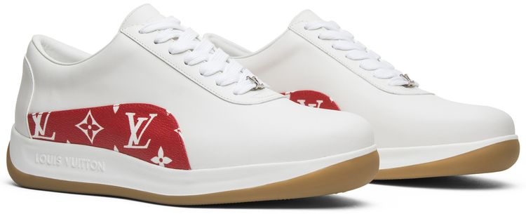 Supreme x Louis Vuitton Sport Sneaker Monogram Red