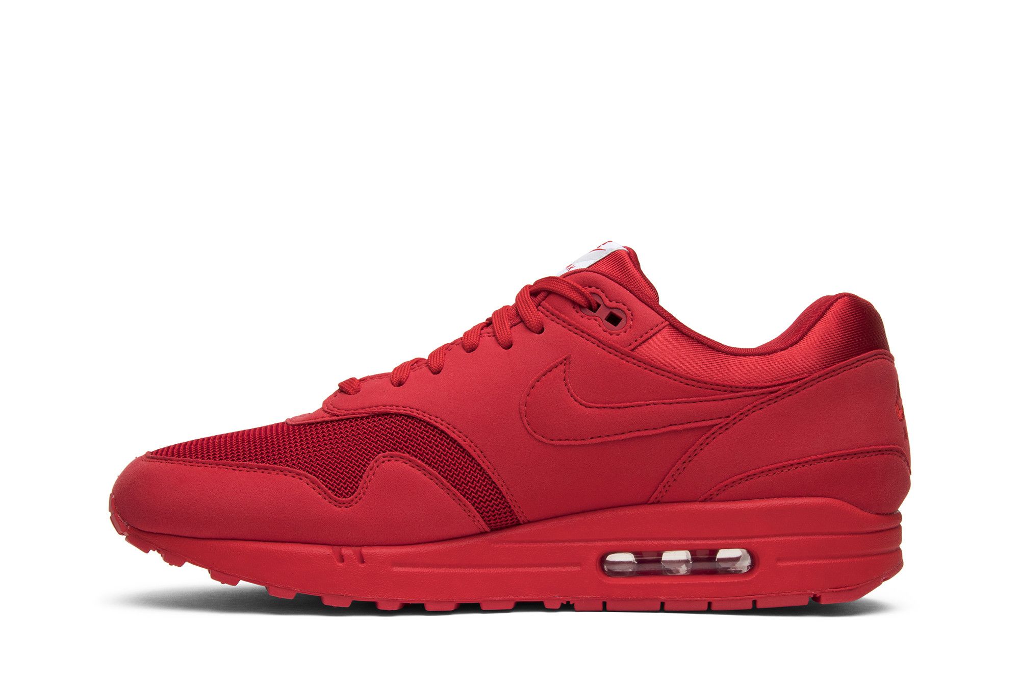 nike air max 1 premium tonal pack red