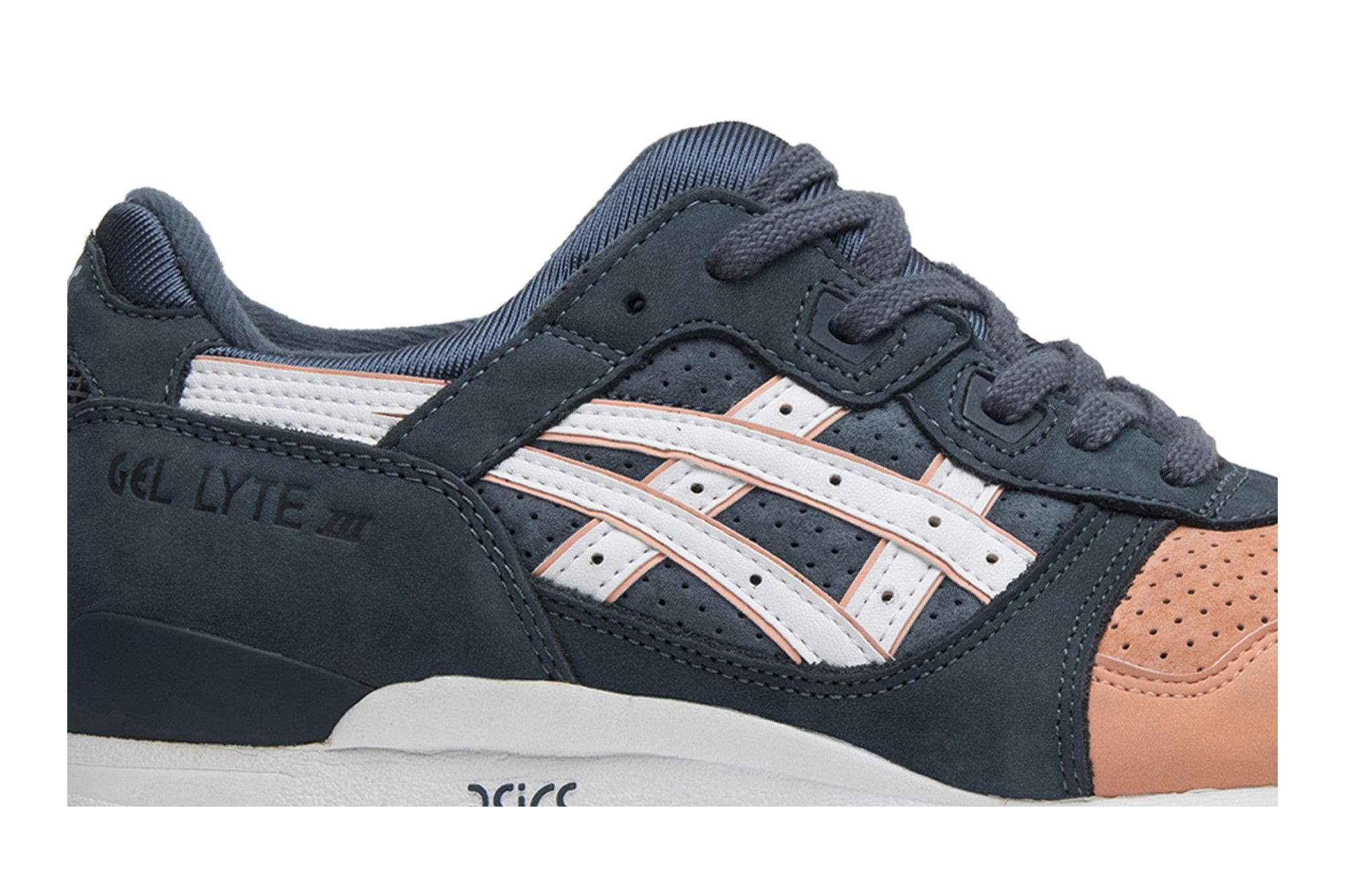 Salmon toe asics top