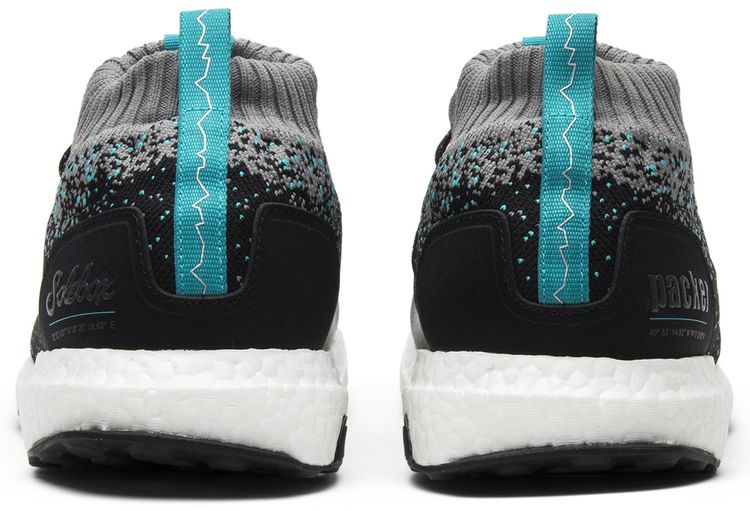 Solebox x Packer Shoes x adidas UltraBoost Mid Core Black Energy Blue