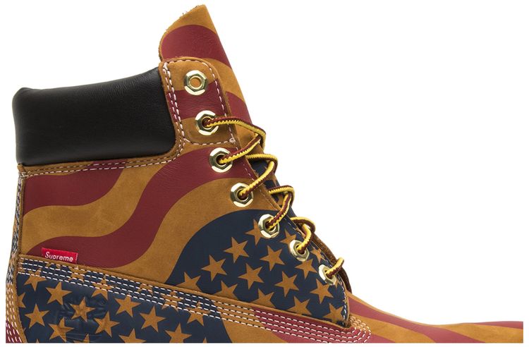 Supreme x Timberland 6 Inch Premium Boot American Flag