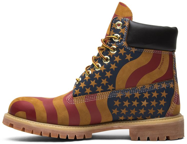 Supreme x Timberland 6 Inch Premium Boot American Flag