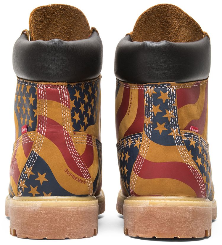 Supreme x Timberland 6 Inch Premium Boot American Flag