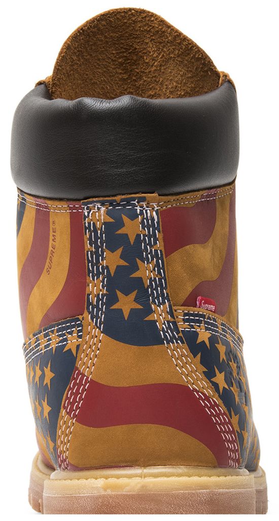 Supreme x Timberland 6 Inch Premium Boot American Flag