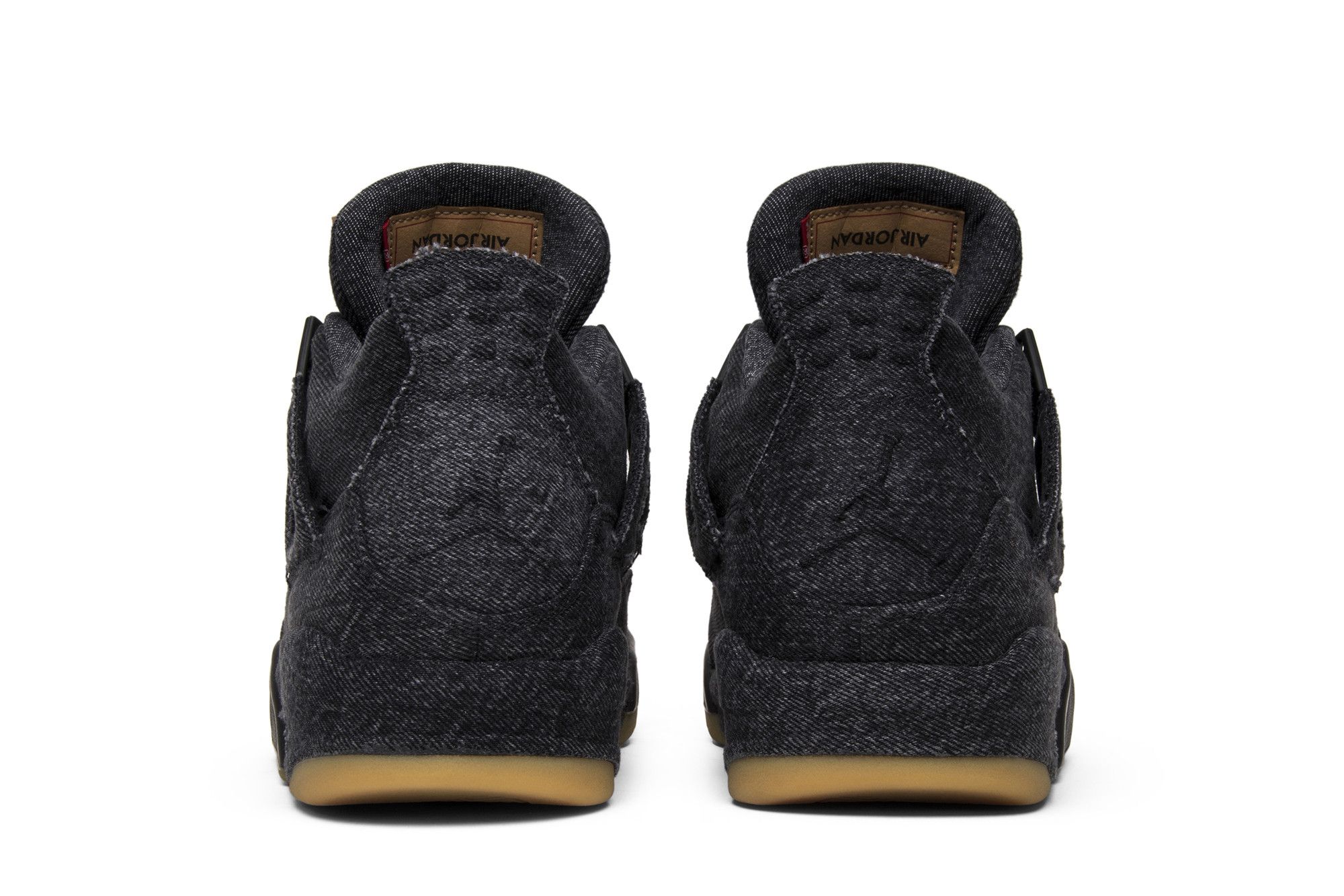 Jordan 4 retro levi's black shop