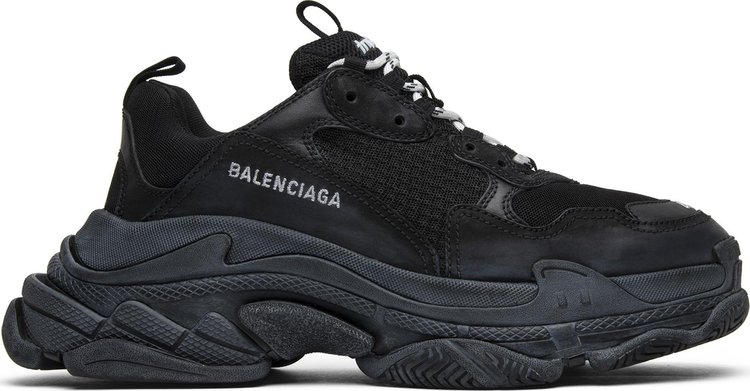 Buy Balenciaga Triple S Sneaker 'Triple Black' 2018 - 512176 W09O1 1000 ...