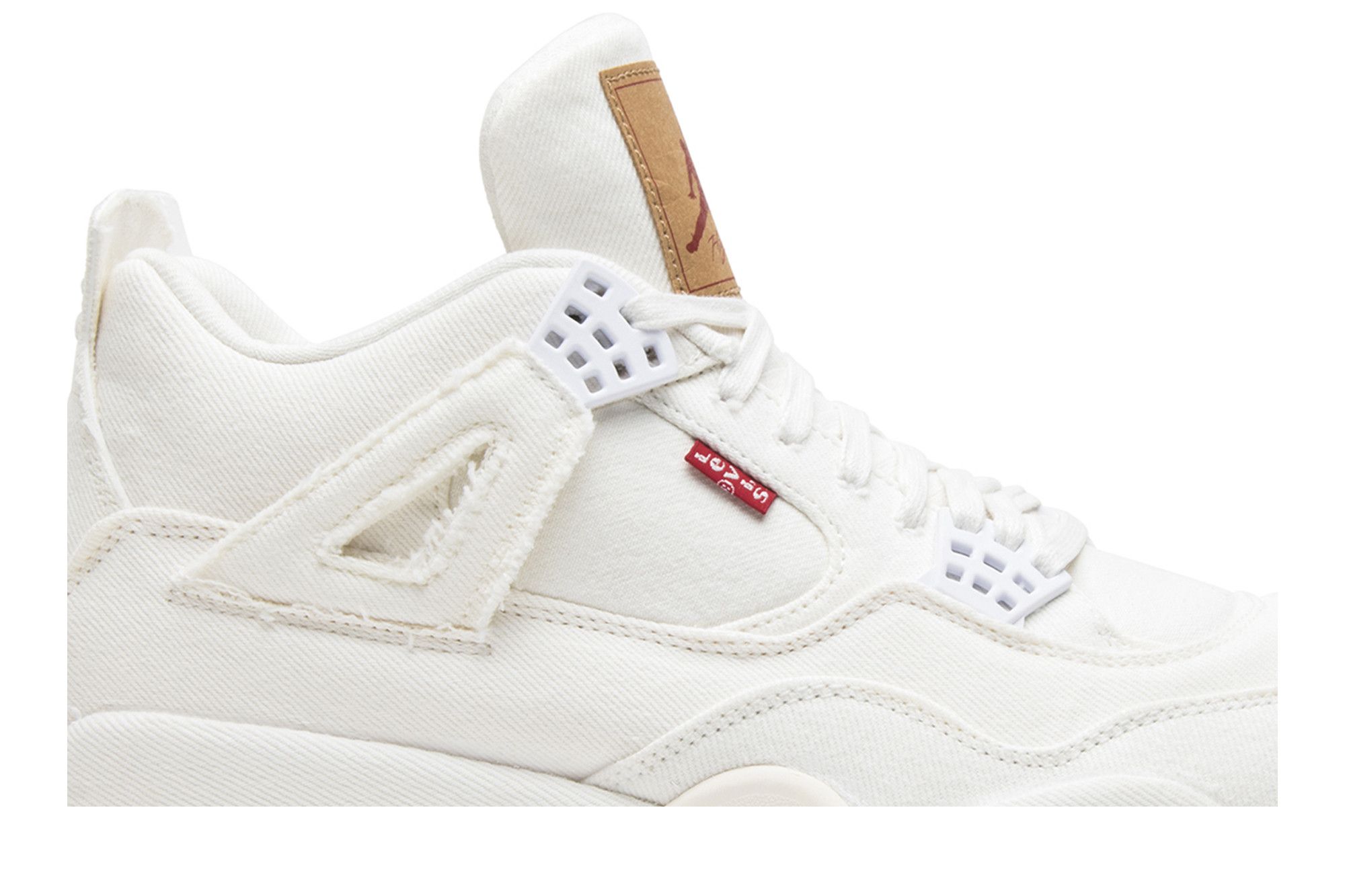 Jordan 4 levis white sales
