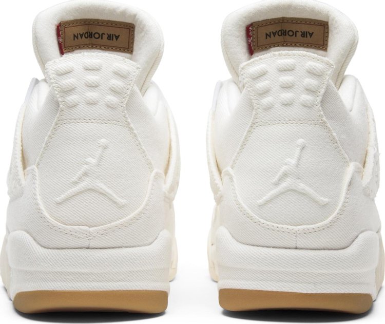 Levis x Air Jordan 4 Retro White Denim