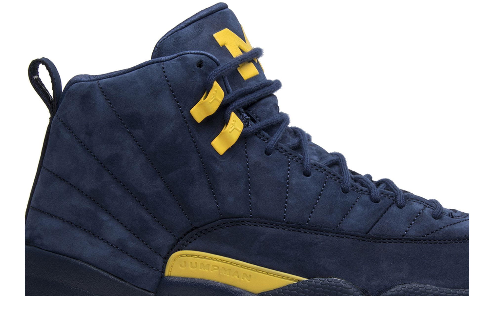 Jordan 12 blue and yellow hot sale