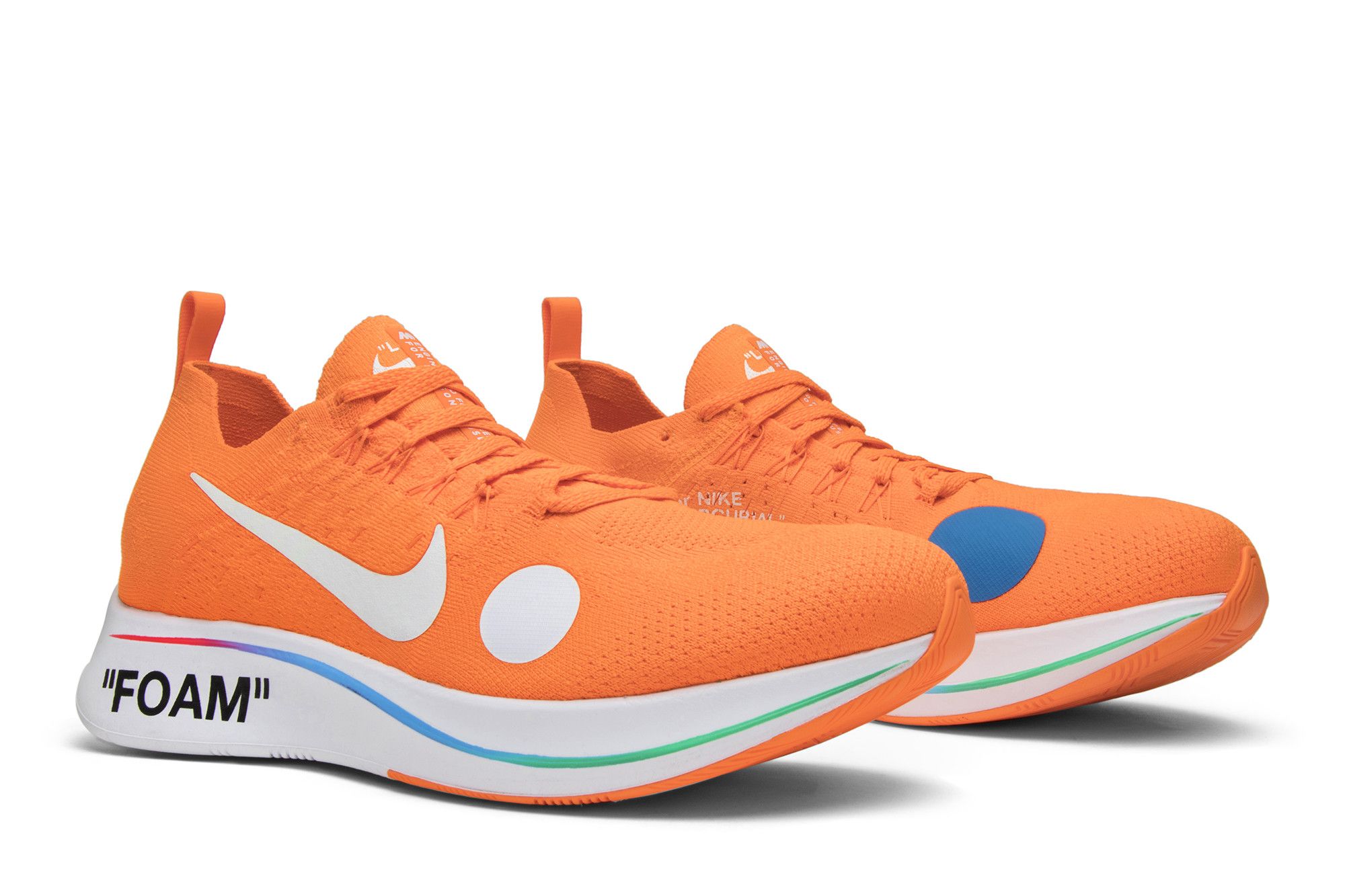 Buy Off White x Zoom Fly Mercurial Flyknit Total Orange AO2115 800 GOAT