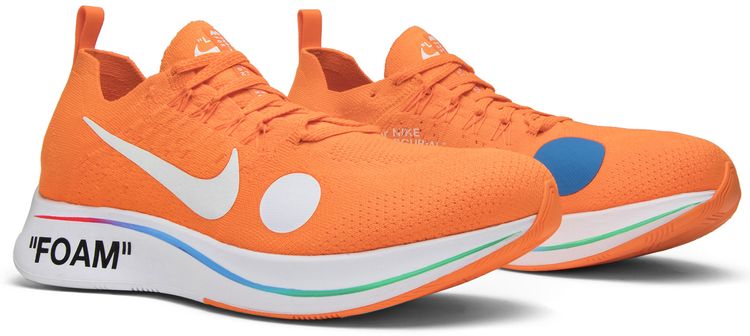 Off White x Zoom Fly Mercurial Flyknit Total Orange