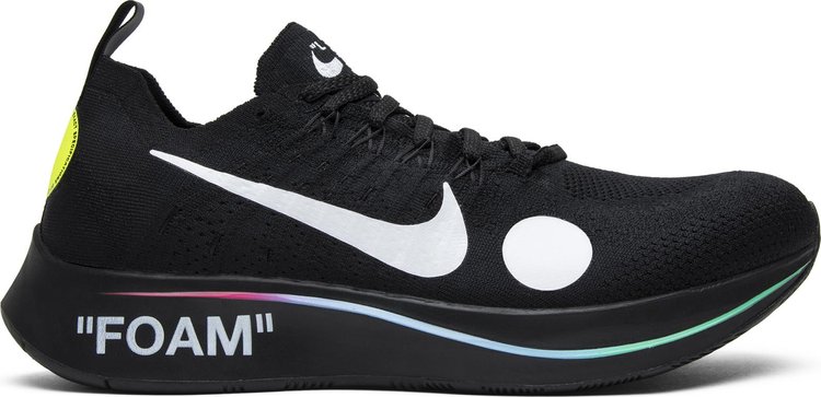 Absence Mustache tall Off-White x Zoom Fly Mercurial Flyknit 'Black' | GOAT