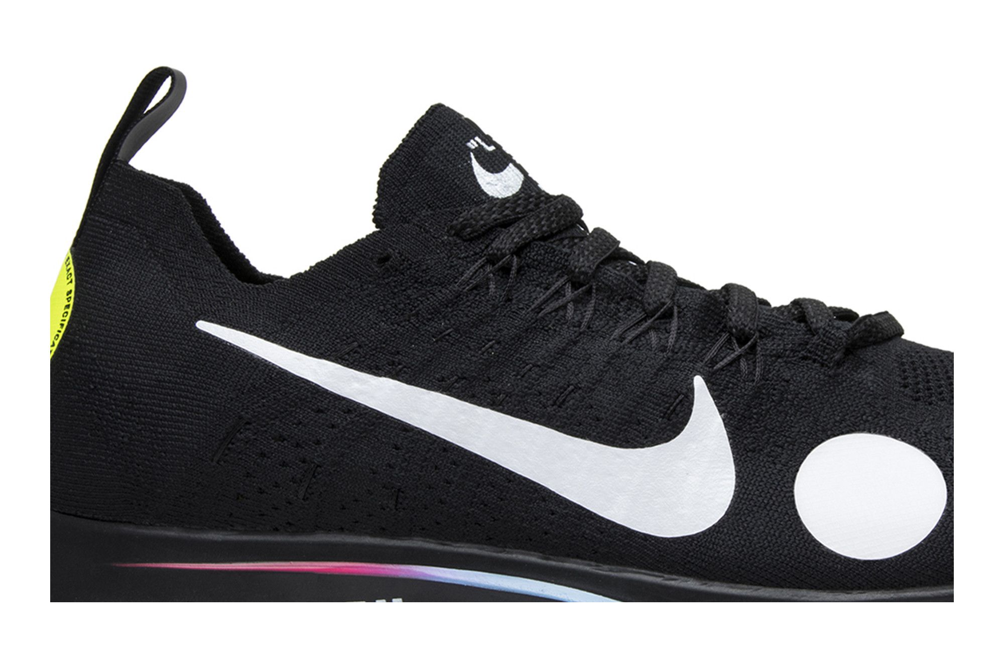 Off white x nike zoom fly mercurial flyknit black 2025