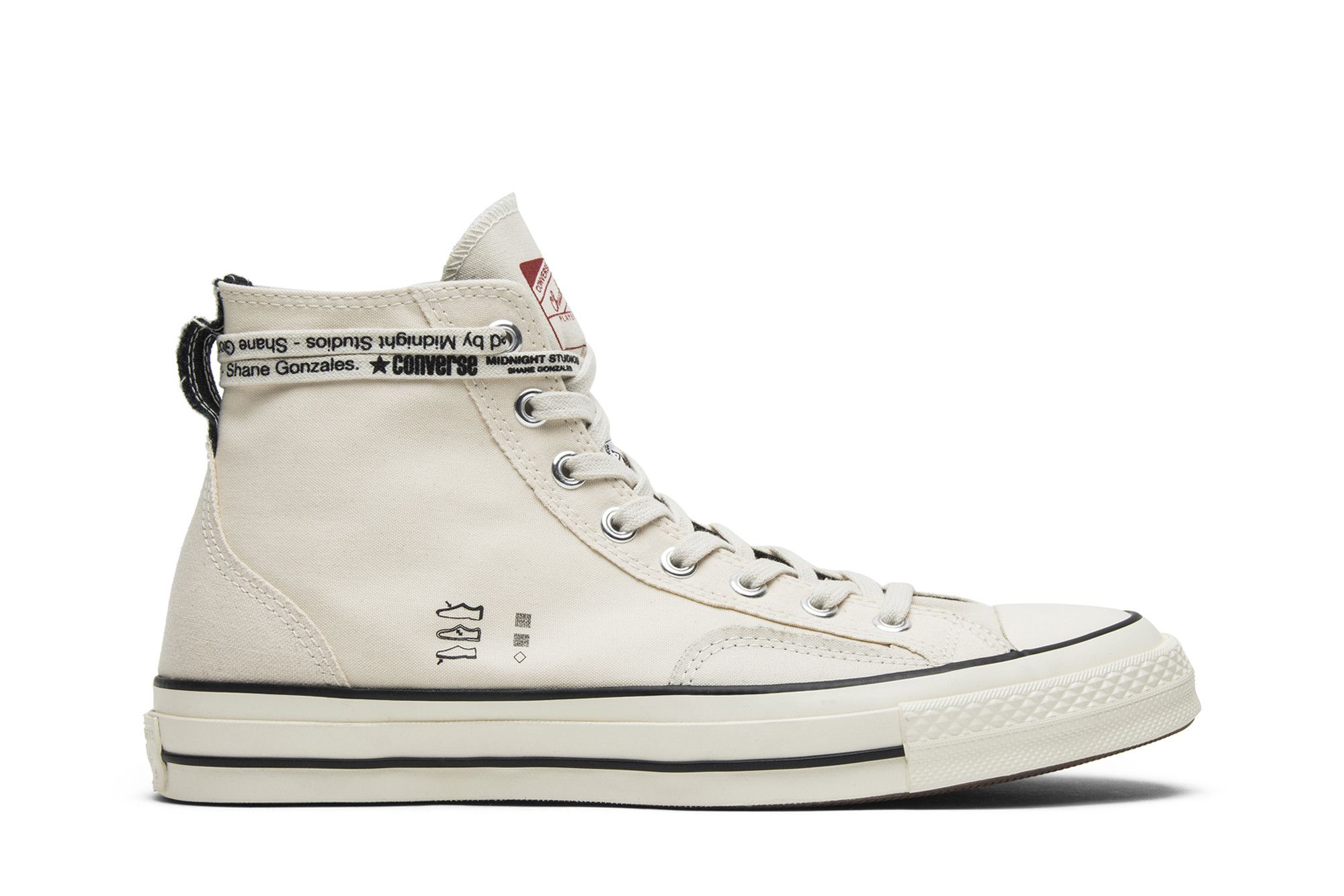 Buy Midnight Studios x Chuck 70 'Cream' - 162123C | GOAT