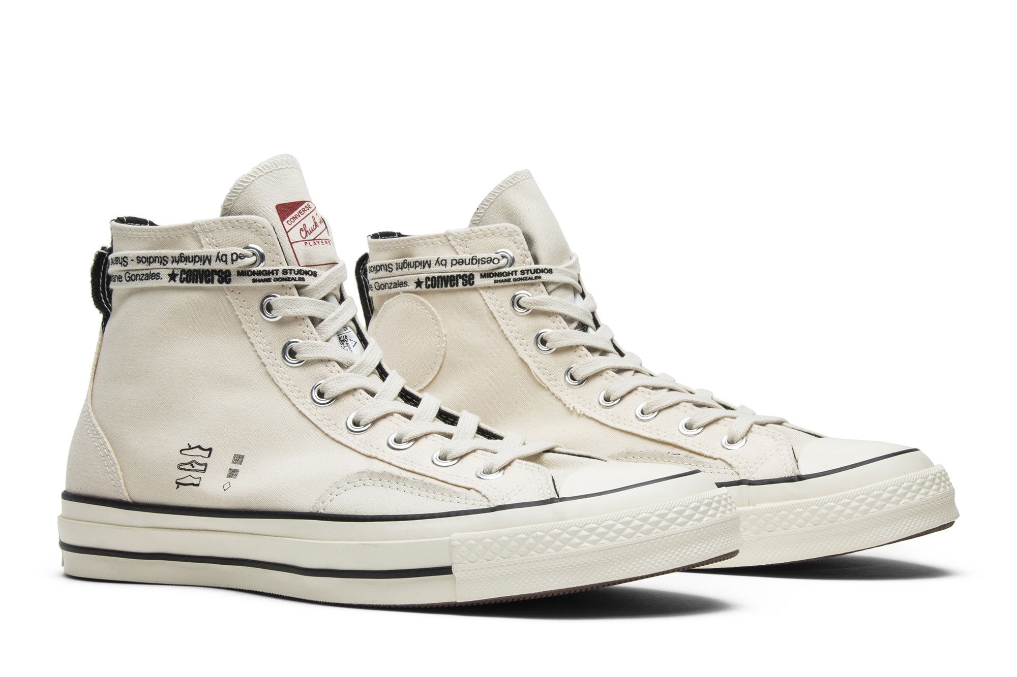 Size 6.5 Midnight Studios x Chuck 70 Cream