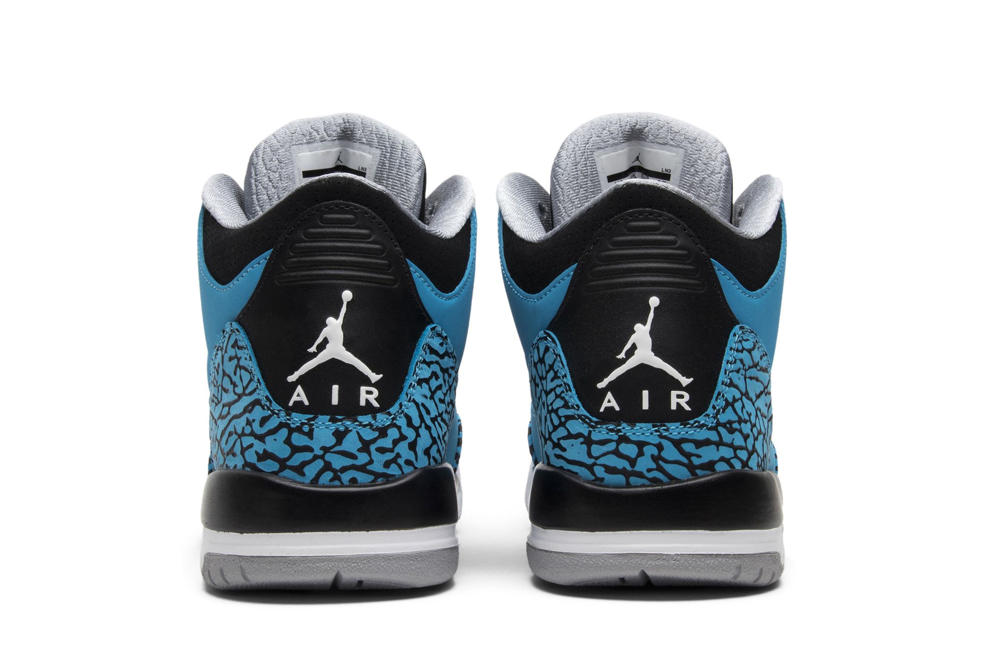 Size 3.5 Air Jordan 3 Retro BG Powder Blue