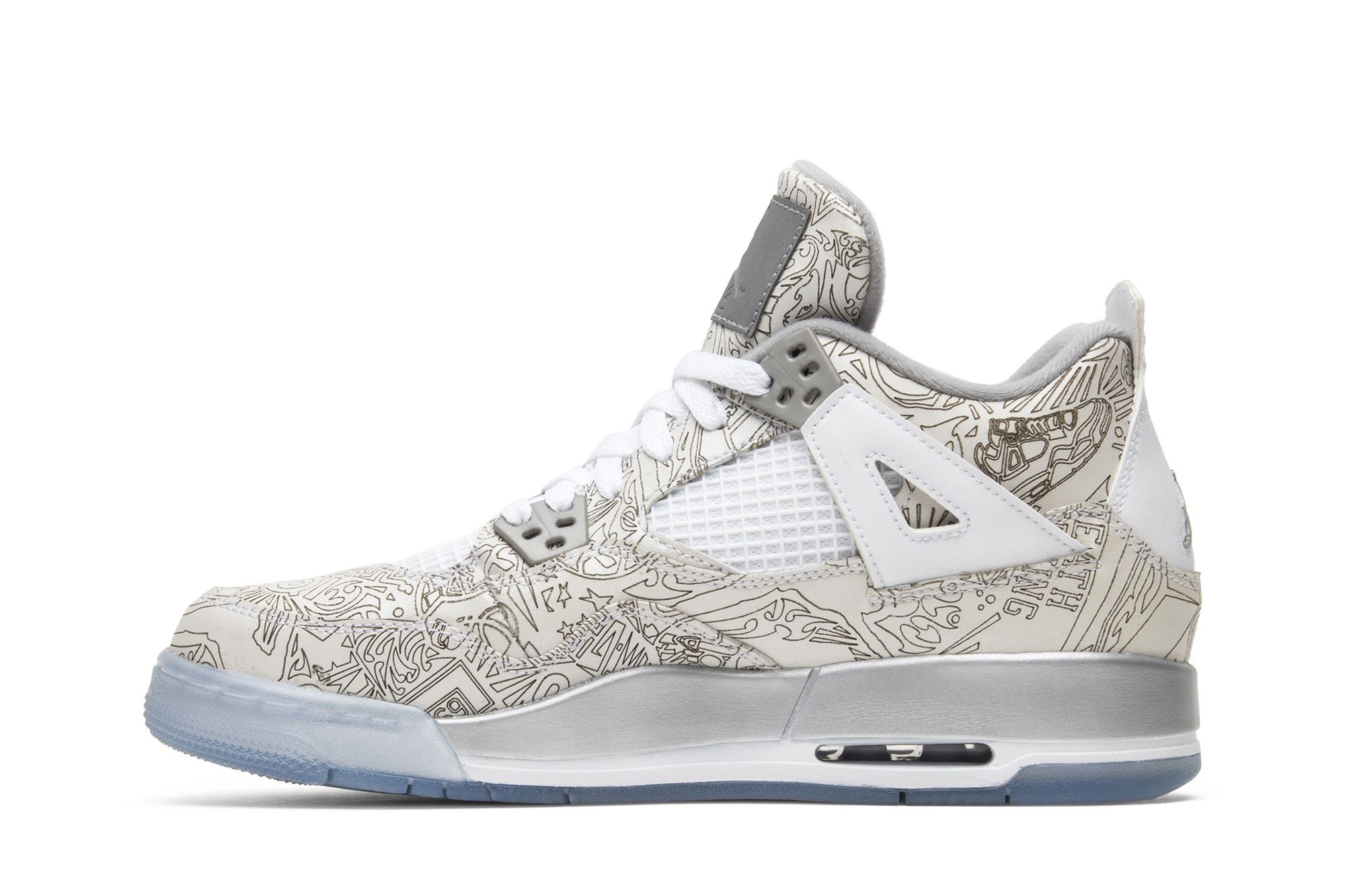Buy Air Jordan 4 Retro BG '30th Anniversary Laser' - 705334 105 | GOAT